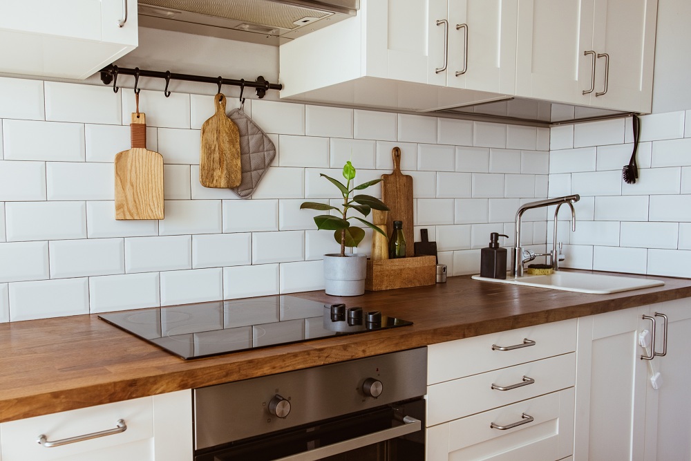 Utensils Hung On Rail
