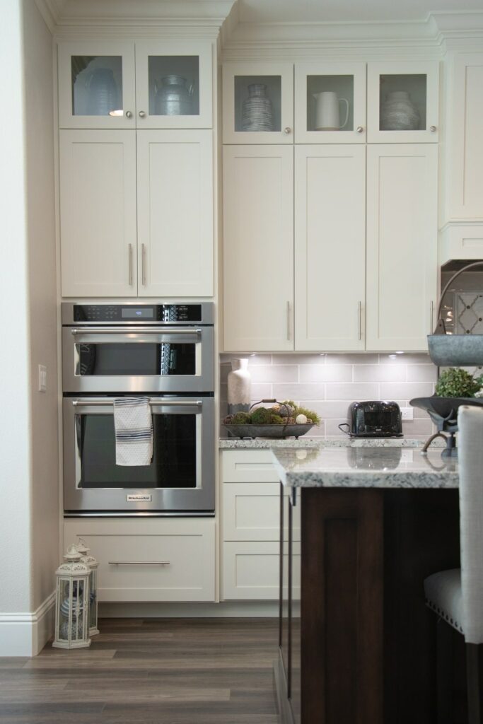 Vinyl flooring for galley kitchen design