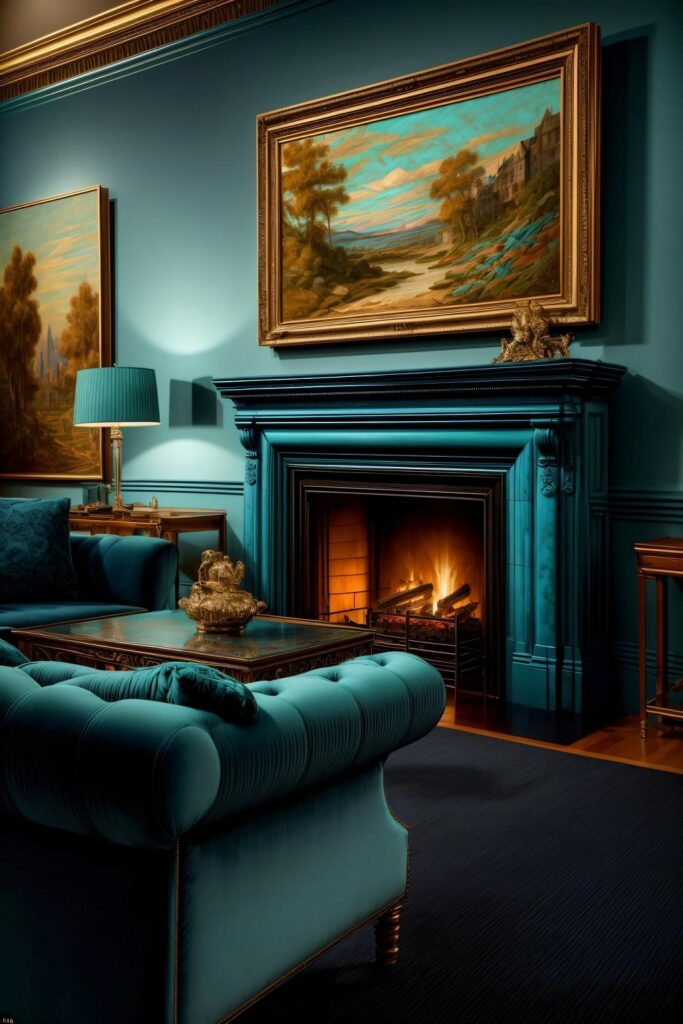 Historical Oil Paintings Merging Past and Present