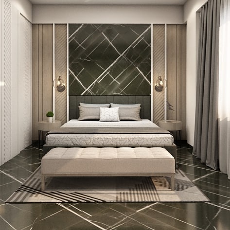 Contemporary Styled Bedroom