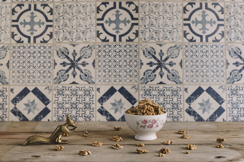 Floral Pattern Digital Coordinated Kitchen Tiles Floral Pattern Digital Coordinated Kitchen Tiles