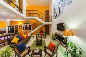 Fusion styled living room - 2