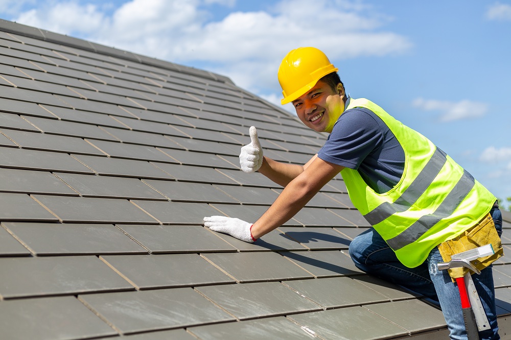 Professional Roof Worker Professional Roof Worker