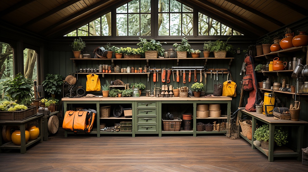 Ventilation and Natural Light in Garden shed Ventilation and Natural Light in Garden shed