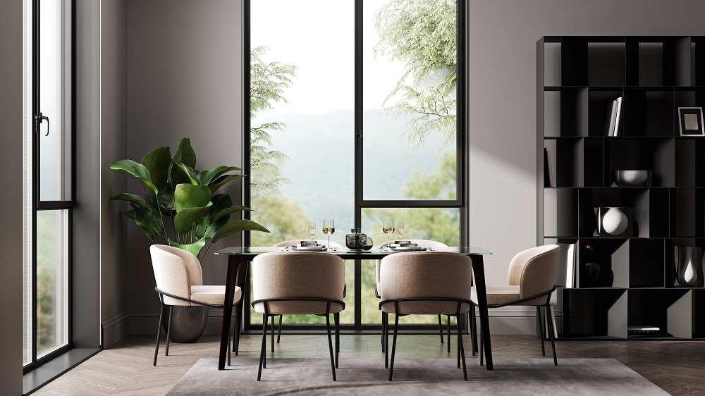 Minimalist Design - Clutter Free Dining