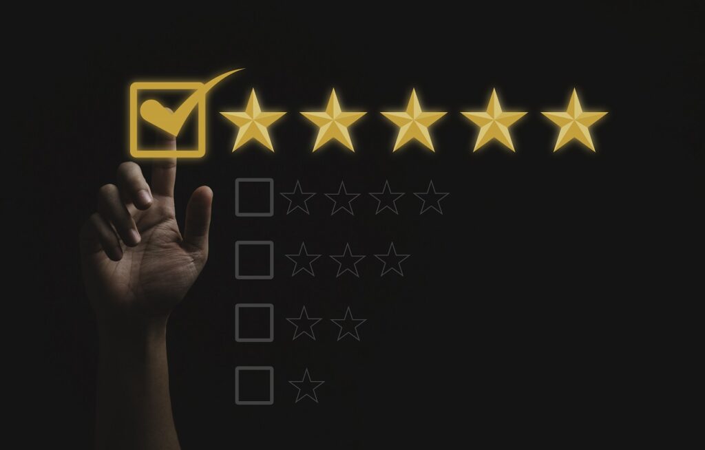 Rating of Shower Tray