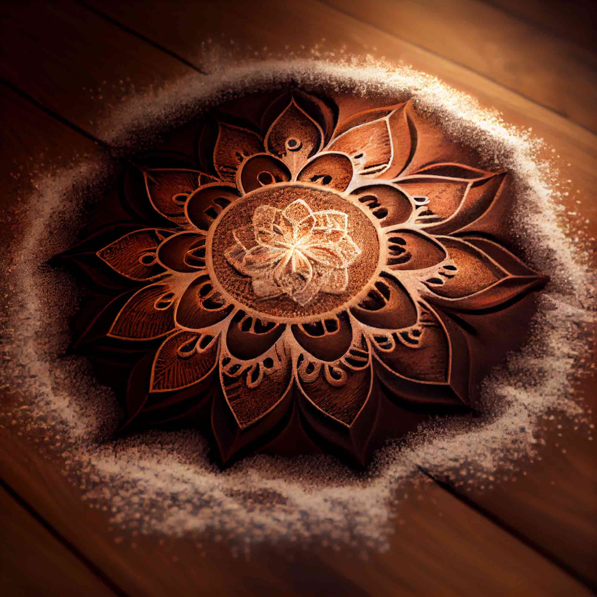 Black and White Rangoli Designs