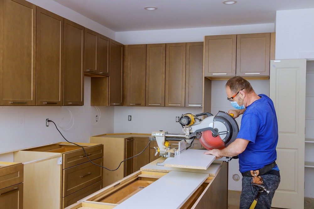 Cabinet Refacing Process