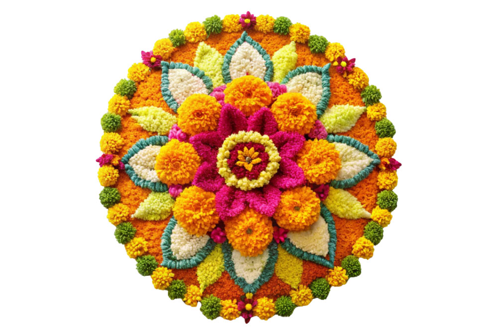Floral Rangoli