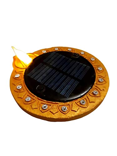 Solar diyas - best decorative lights for Diwali
