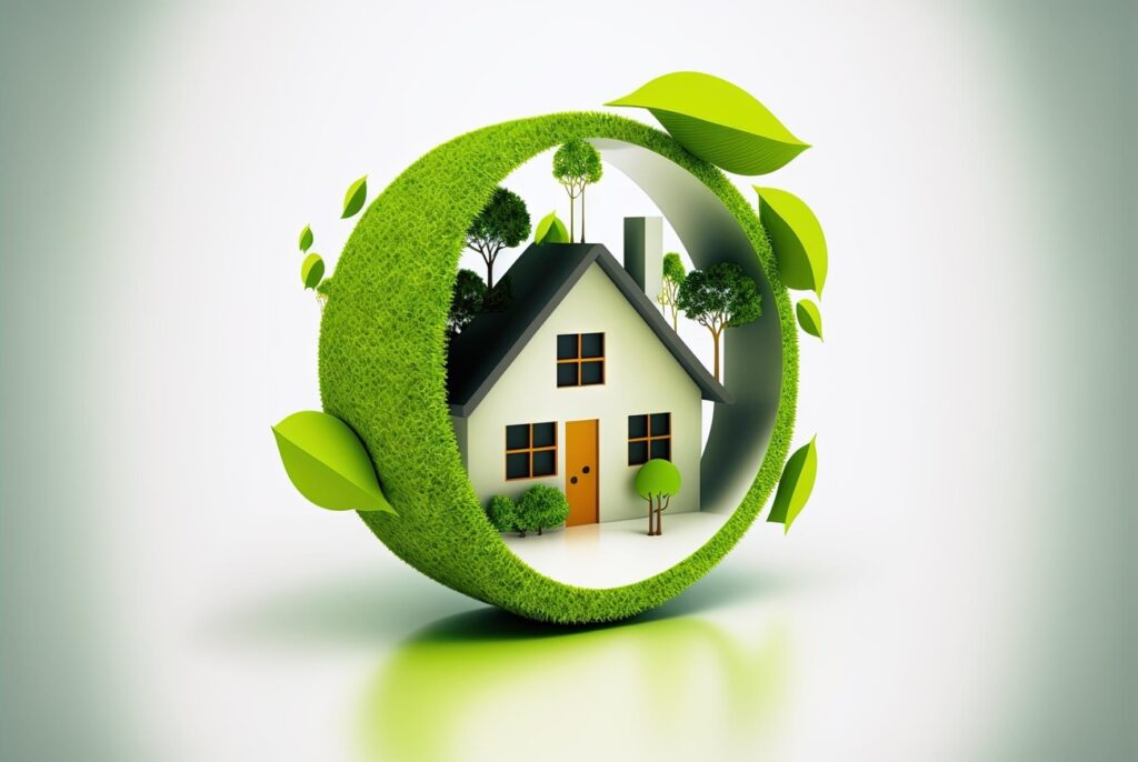 AI Generate Sustainable Home