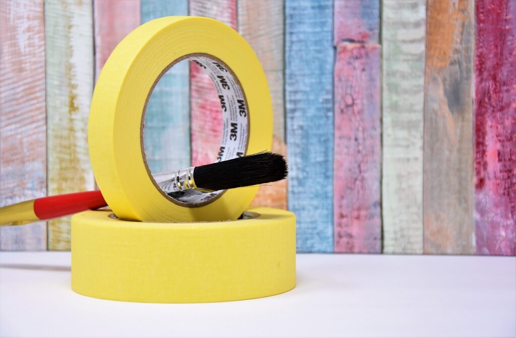 All masking tapes are not suitable for masking paint