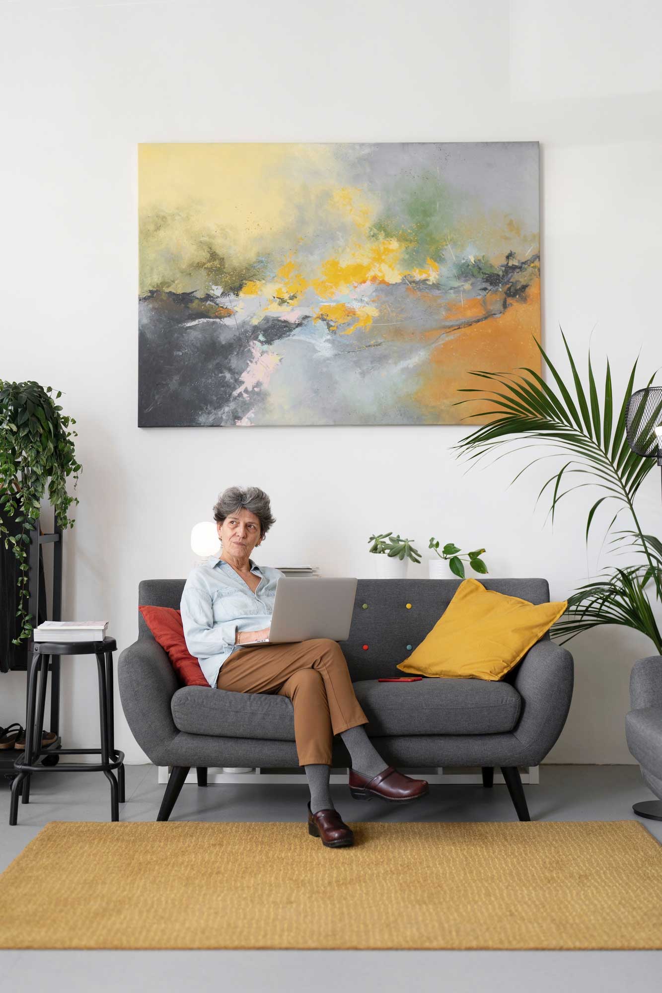 Art Decor in Rental Apartment