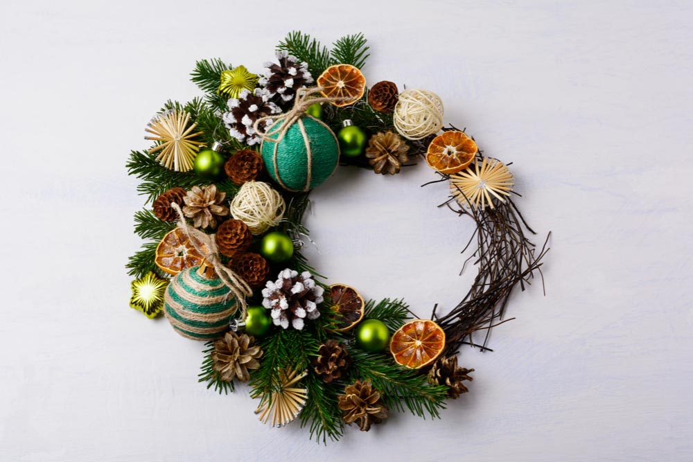 Asymmetrical Wreath