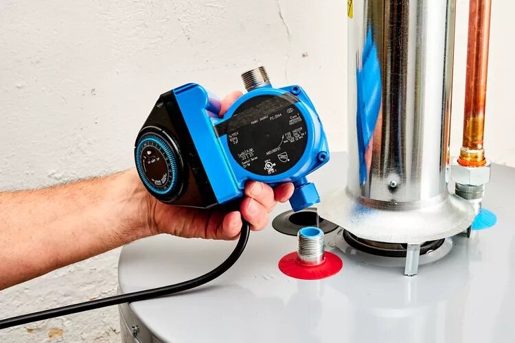 Attaching Pump to Water Heater Attaching Pump to Water Heater