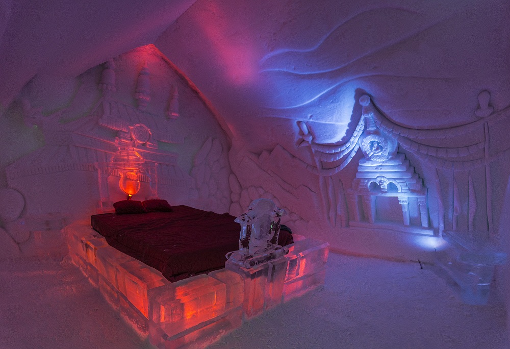 Aurora Ice Hotel in Alaska