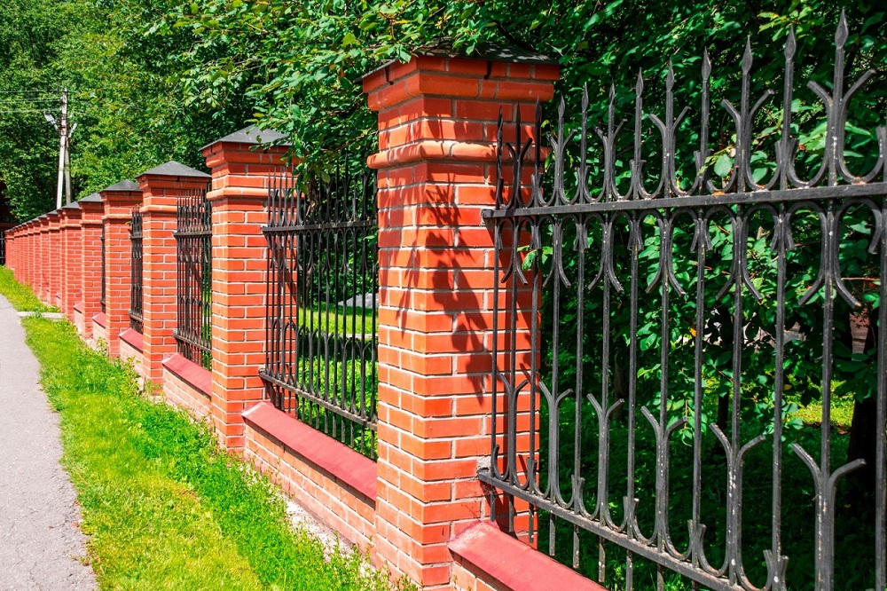 Brick with Railing