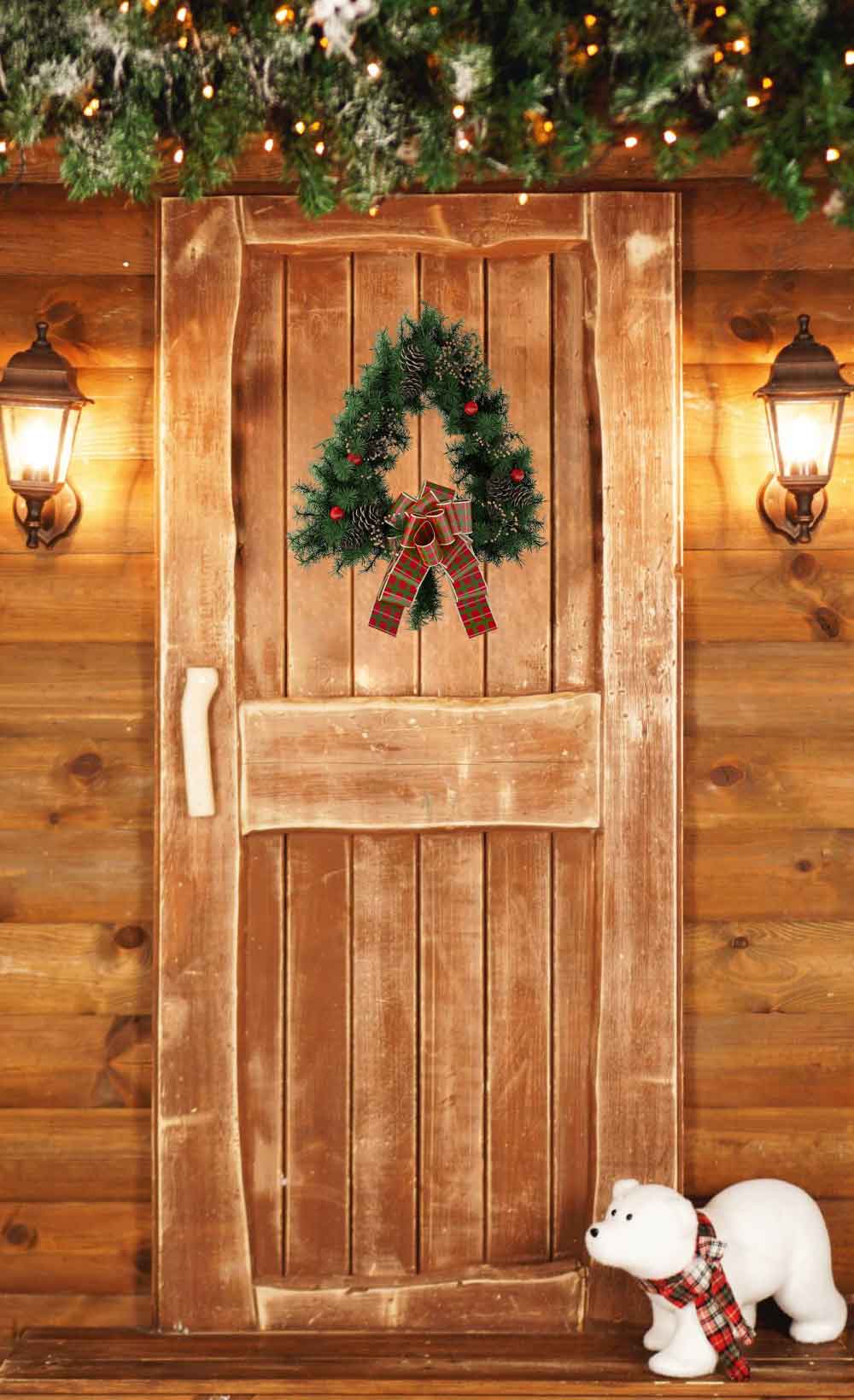 Christmas Tree Shaped Wreath