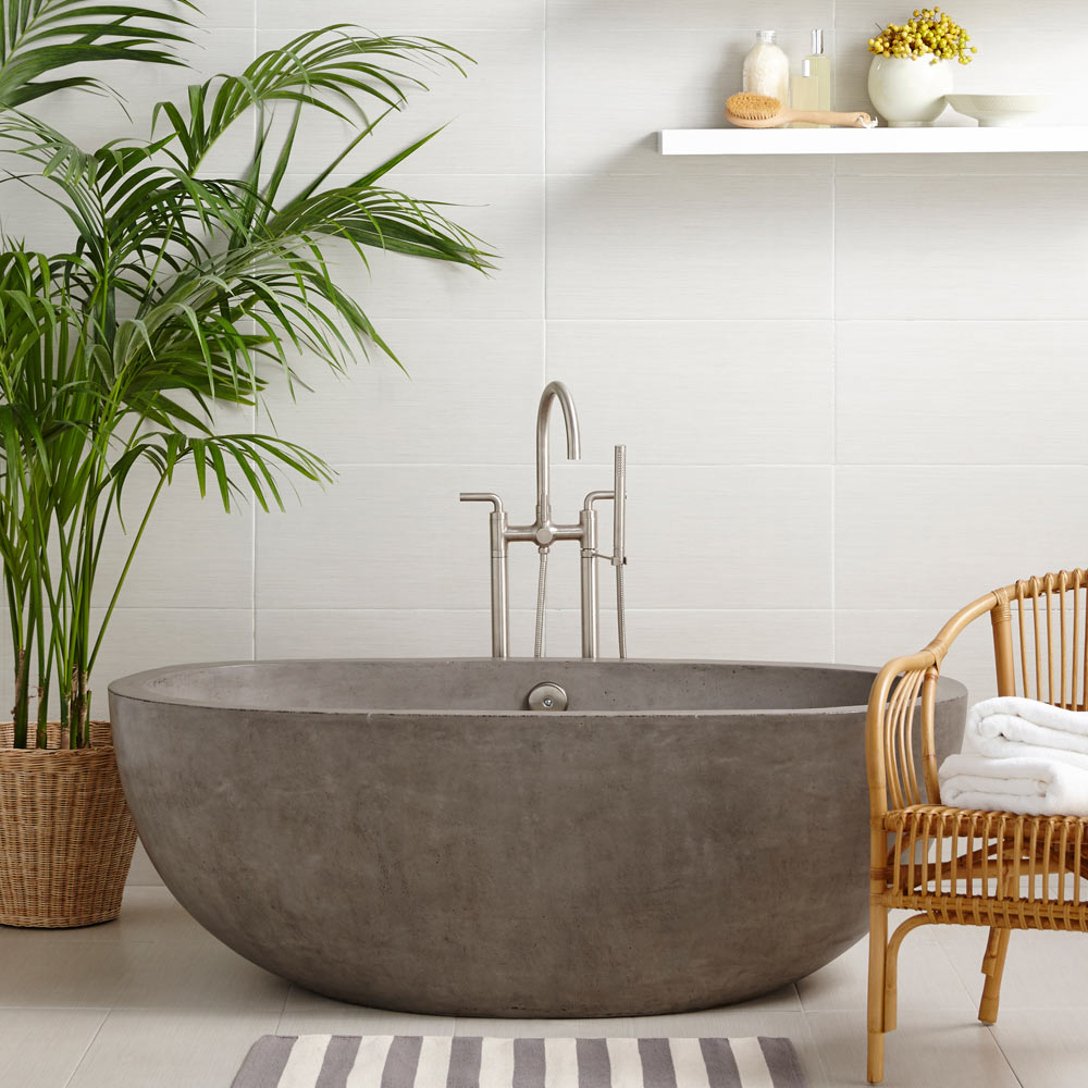 Concrete Bathtub