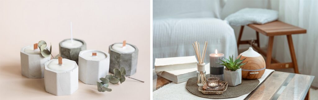 Concrete Candle Holders