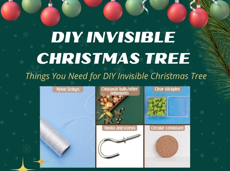 DIY Invisible Christmas Tree