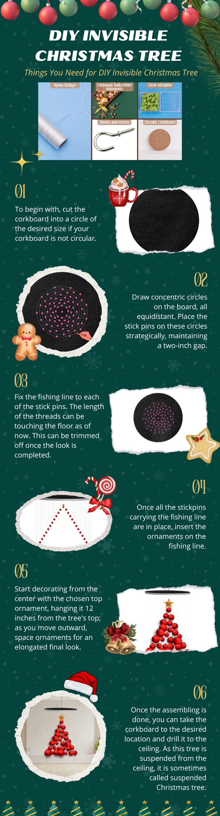 DIY Invisible Christmas Tree DIY Invisible Christmas Tree