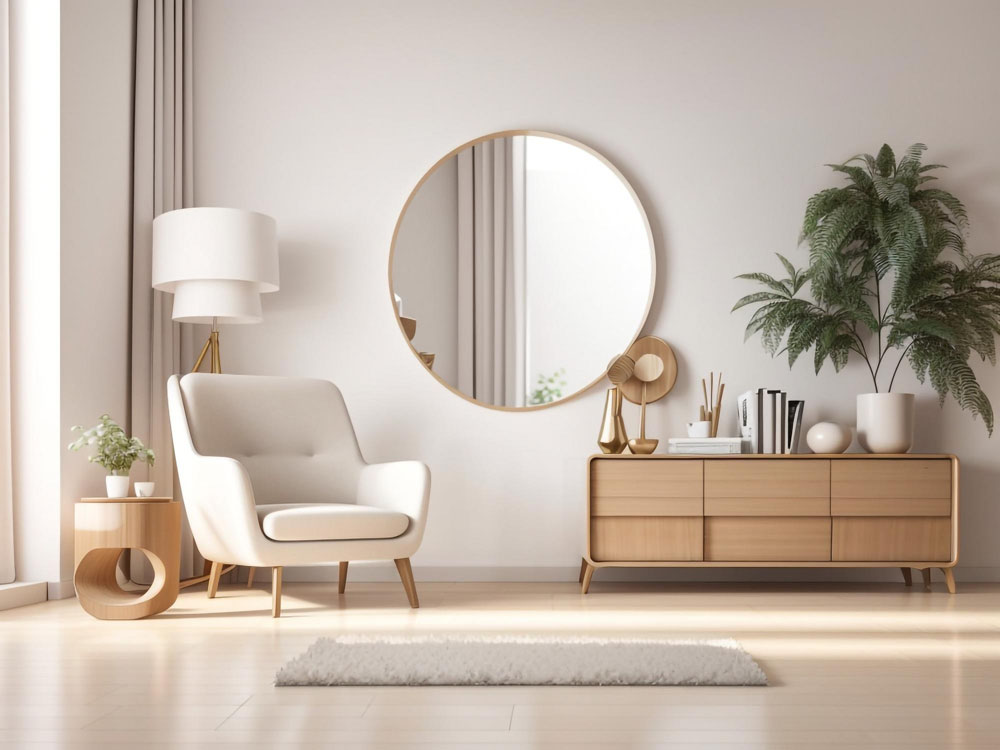 Decorative Mirrors in Apartment