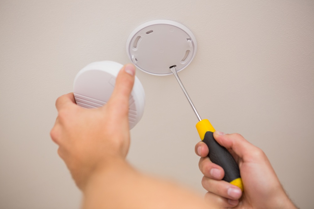 Installation of Hard-Wired Smoke Detector
