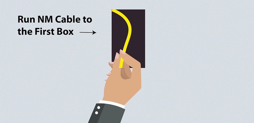 Installing NM Cable