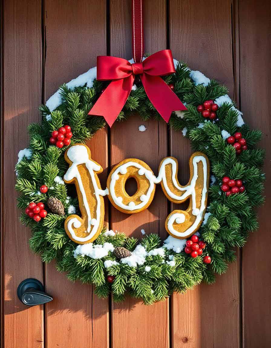 Joyful Sign for Christmas