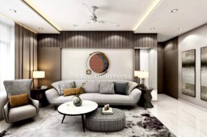 Lavish Contemporary Living Room
