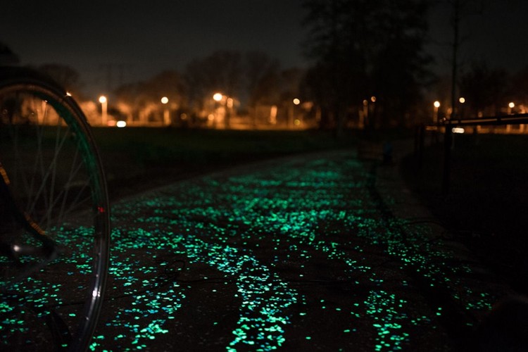 Light Generating Concrete