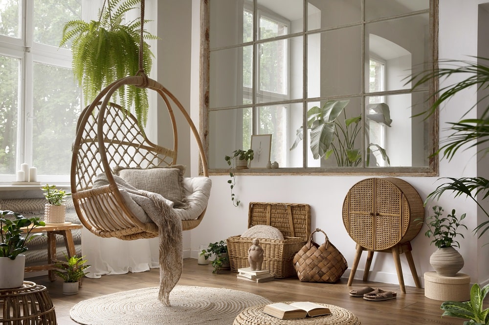 Light-colored Rugs to Brighten Shady