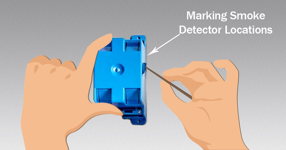 Marking Smoke Detector Locations