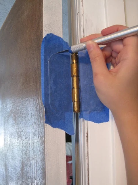 Masking off keeps movable parts working smoothly