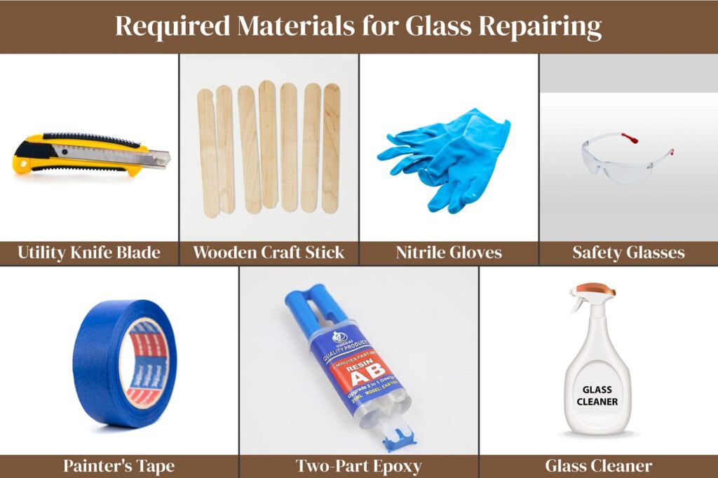 Materials for Repairing Cracked Glass