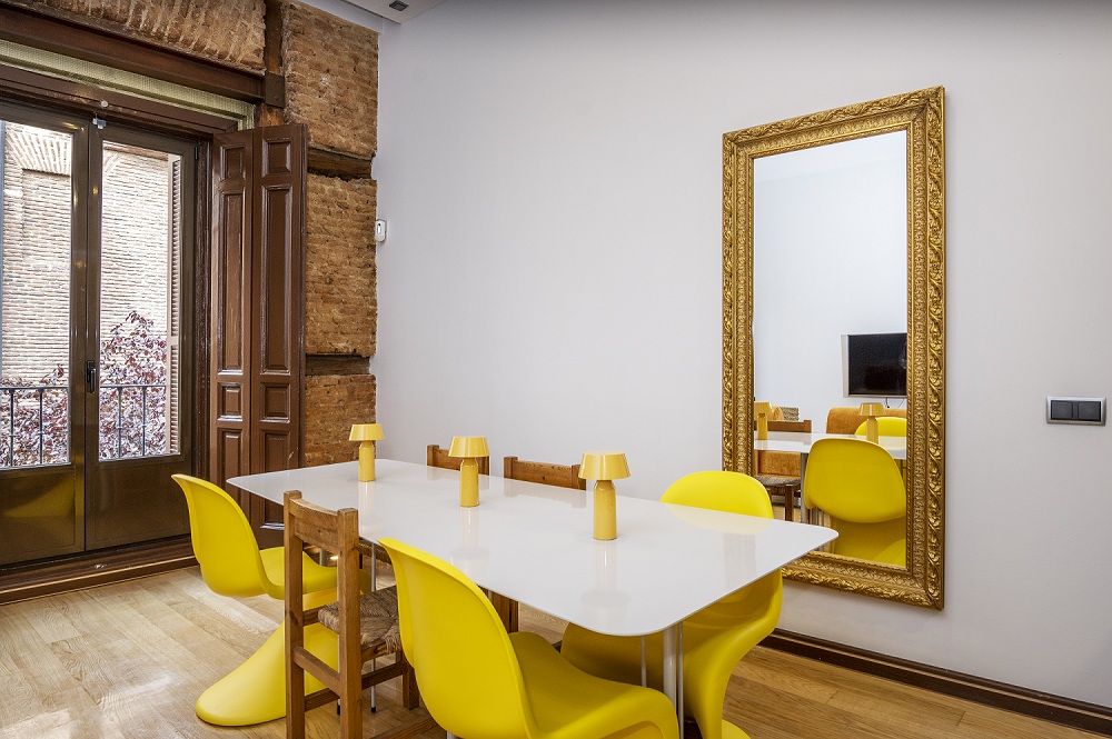 Mirror at the Dining Space