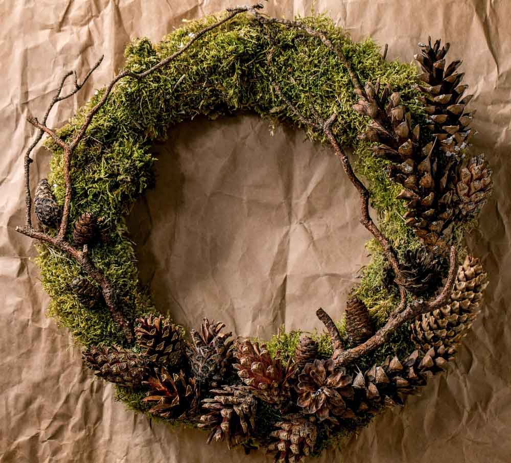 Natural Rustic Wreath
