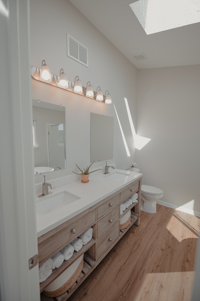 Natural finishes for bathroom spa Natural finishes for bathroom spa