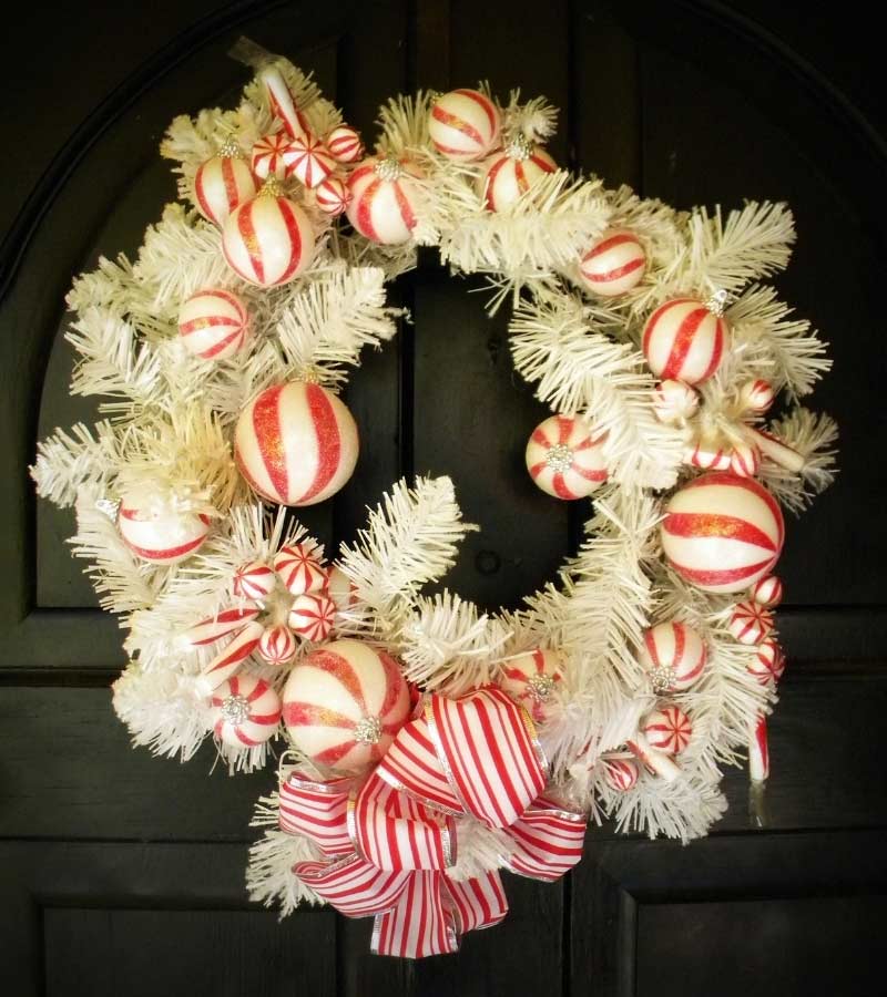 Peppermints Wreath