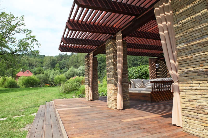 Pergola Roof Overhang Pergola Roof Overhang