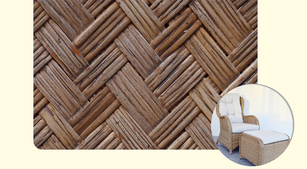 Rattan natural fiber material Rattan natural fiber material