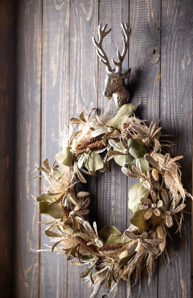 Reindeer Wreath