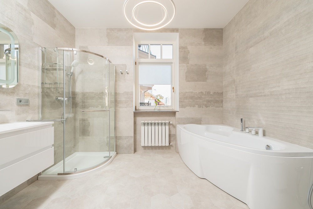 Spa bathroom idea - all rounded white Spa bathroom idea - all rounded white