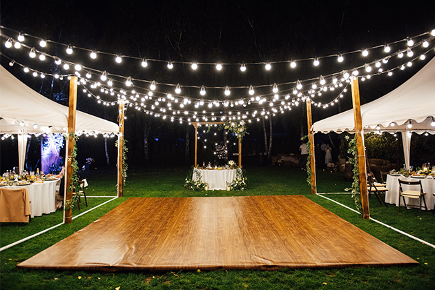 Sturdy Dancing Floor for Outdoor Wedding at Your Home