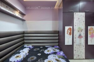 The Bed is Placed in the Corner of the Room - 1