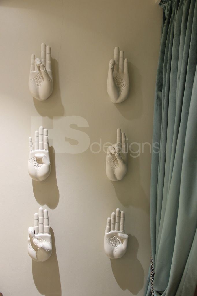 The POP Wall Mural of Hand Postures