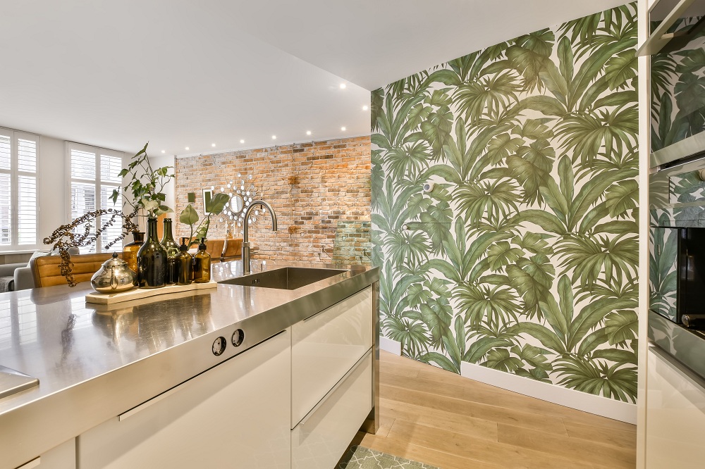 Trending and Bold Kitchen Wallpaper Ideas Trending and Bold Kitchen Wallpaper Ideas