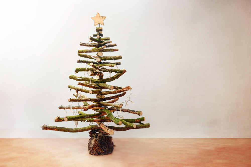 Twig Christmas Tree