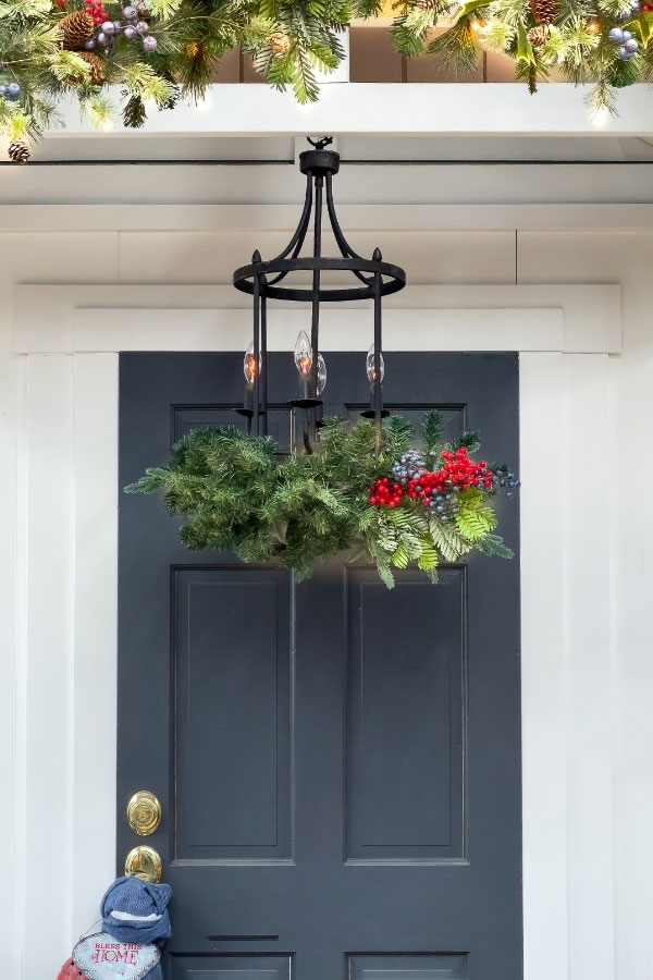 Wreath Chandelier